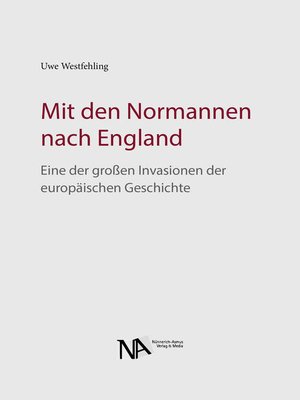 cover image of Mit den Normannen nach England